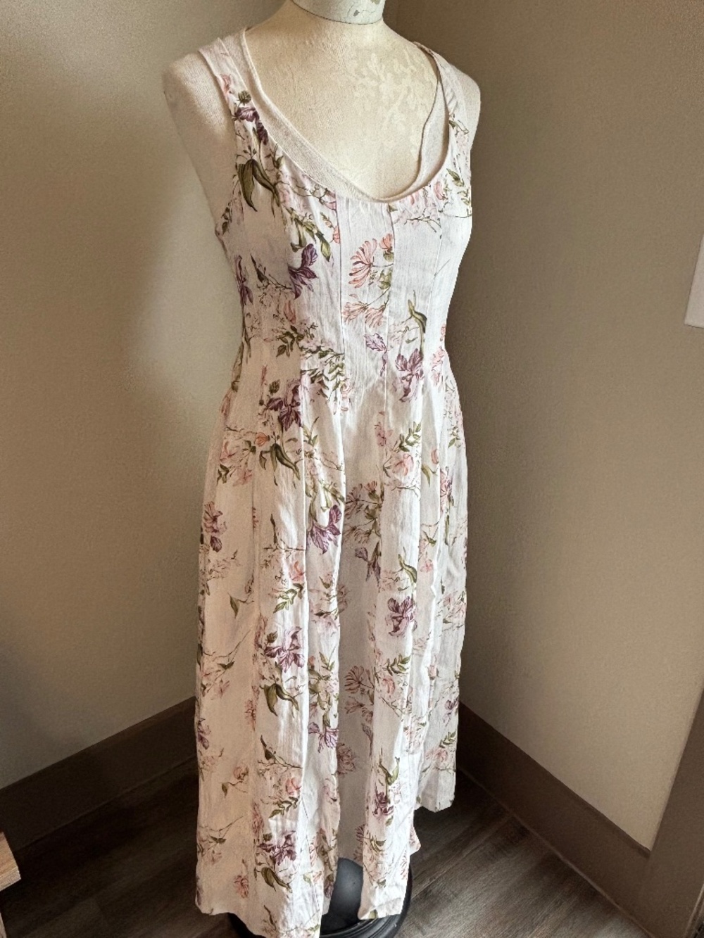 H&M x Brock Collection Linen blend midi dress